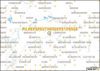 map of Pilmersreuth an der Straße