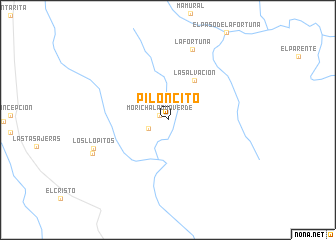 map of Piloncito