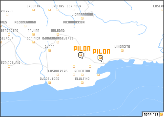 map of Pilón