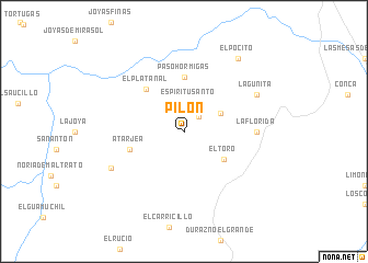 map of Pilón