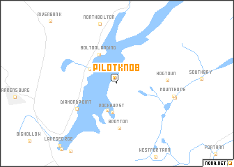 map of Pilot Knob