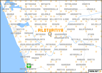 map of Pilotupitiya