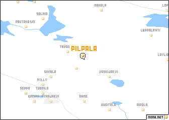 map of Pilpala