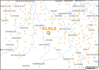 map of Pilpila