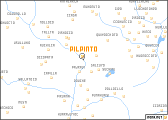 map of Pilpinto