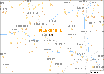 map of Pilska Maala