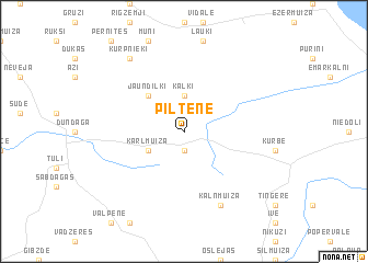 map of Piltene