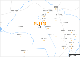 map of Pilteng