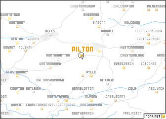 map of Pilton