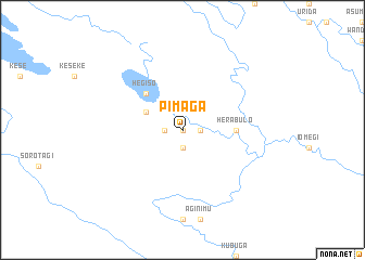 map of Pimaga