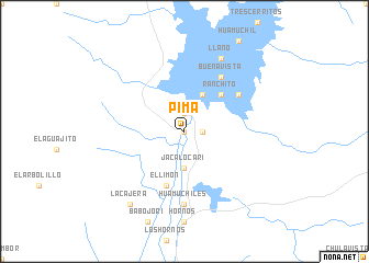 map of Pima