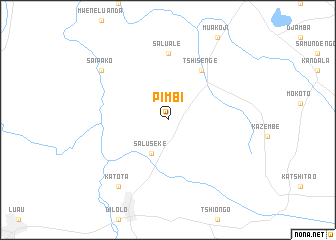 map of Pimbi