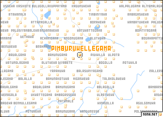 map of Pimburuwellegama