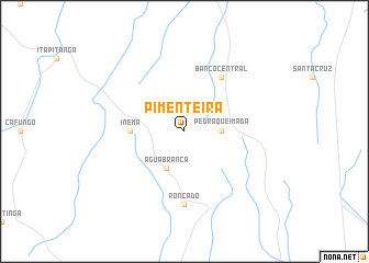 map of Pimenteira