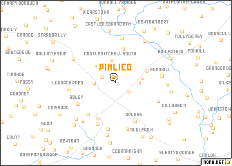 map of Pimlico