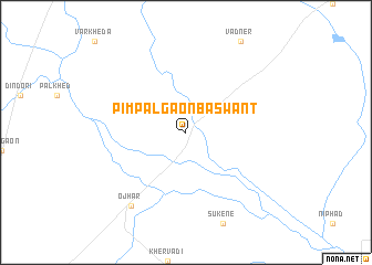 map of Pimpalgaon Baswant