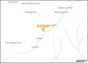 map of Piñabar