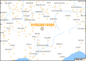 map of Pinagbayanan