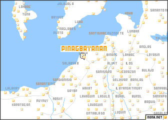 map of Pinagbayanan