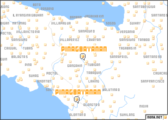 map of Pinagbayanan