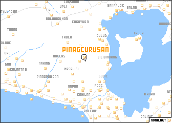 map of Pinagcurusan