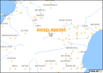 map of Pinaglabanan