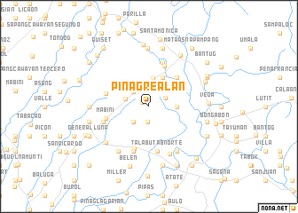 map of Pinagrealan