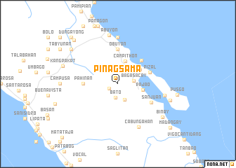 map of Pinagsama