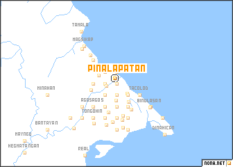 map of Pinalapatan