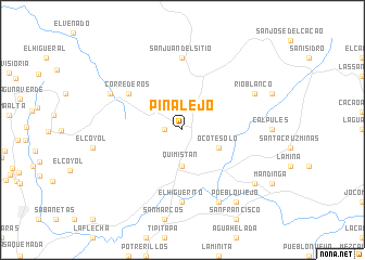 map of Pinalejo