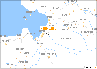 map of Pinaling