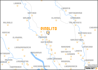 map of Piñalito