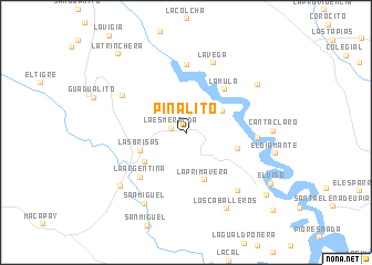map of Piñalito