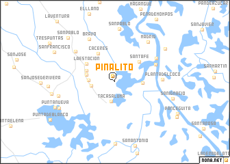 map of Piñalito