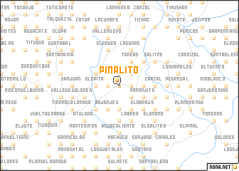 map of Pinalito