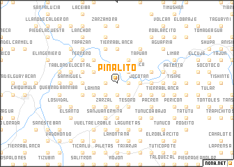 map of Pinalito