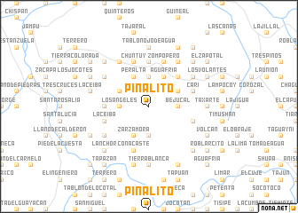 map of Pinalito