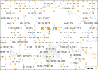 map of Pinalito