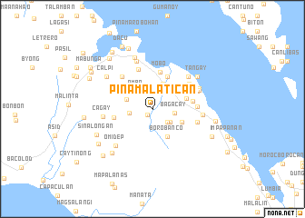 map of Pinamalatican