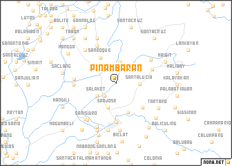 map of Pinambaran