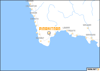 map of Pinamitnan