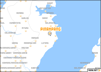 map of Pinampang