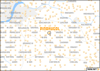 map of P\