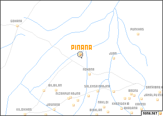 map of Pināna