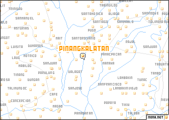 map of Pinangkalatan
