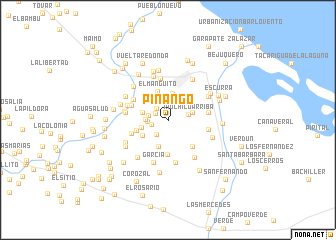 map of Piñango