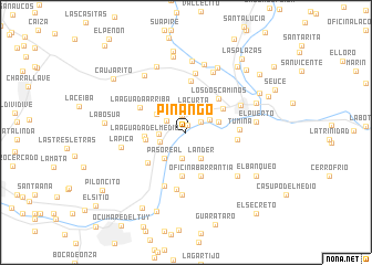 map of Piñango