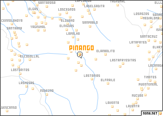 map of Piñango