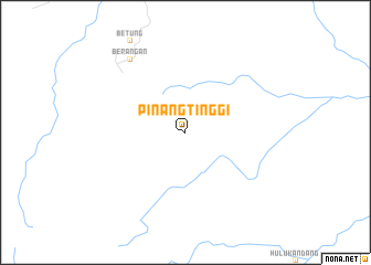 map of Pinangtinggi