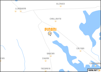 map of Piñani